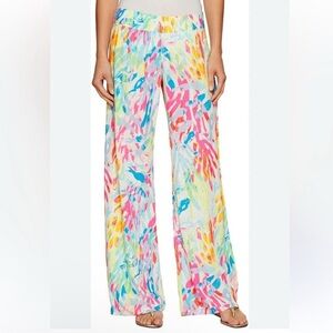 Lilly Pulitzer Multicolor Wide Leg Pants